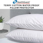 Renee Taylor Pillow Protectors Waterproof Super Soft Cotton Terry - Twin Pack - Myzenhome