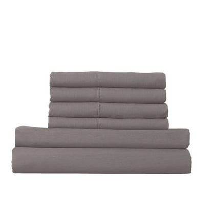 Royal Comfort 1500 Thread Count 6 Piece Cotton Rich Bedroom Collection Set - Myzenhome