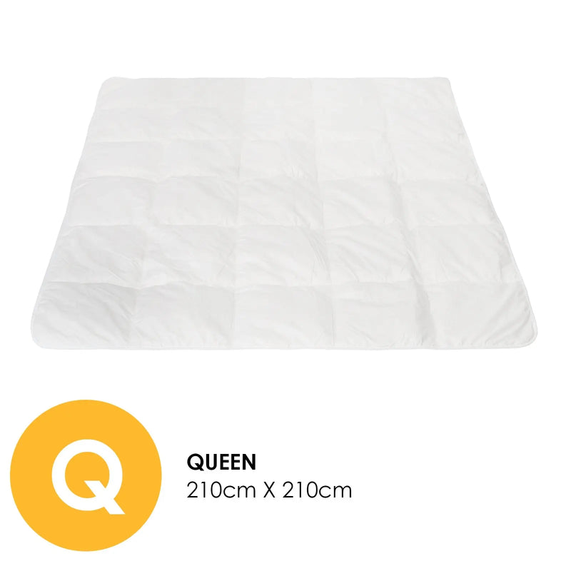 Royal Comfort 260GSM Deluxe Eco-Silk Touch Quilt 100% Microfibre Cover - Myzenhome