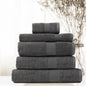 Royal Comfort 5 Piece Cotton Bamboo Towel Set 450GSM Luxurious Absorbent Plush - Myzenhome