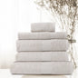 Royal Comfort 5 Piece Cotton Bamboo Towel Set 450GSM Luxurious Absorbent Plush - Myzenhome