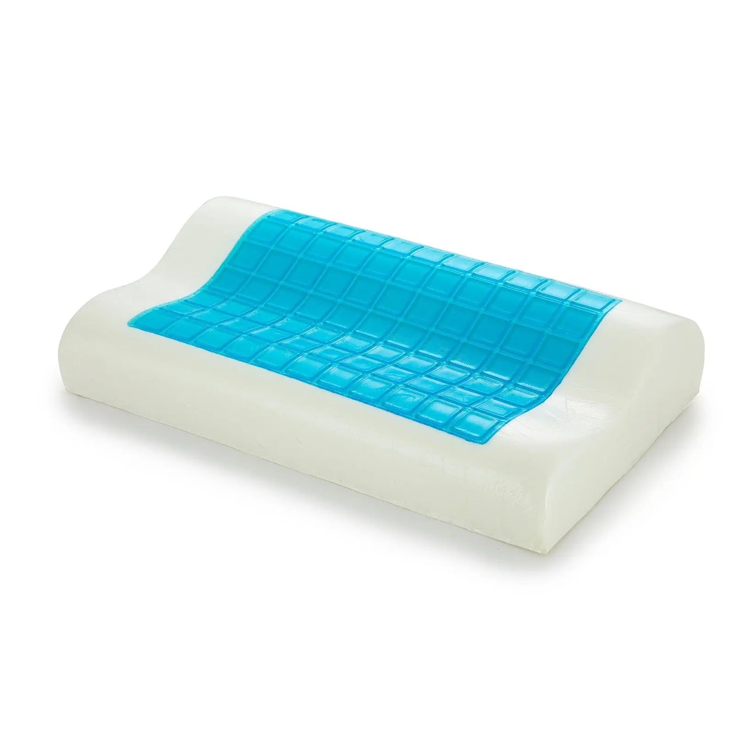 Royal Comfort Cooling Gel Contour High Density Memory Foam Pillow Twin Pack - Myzenhome
