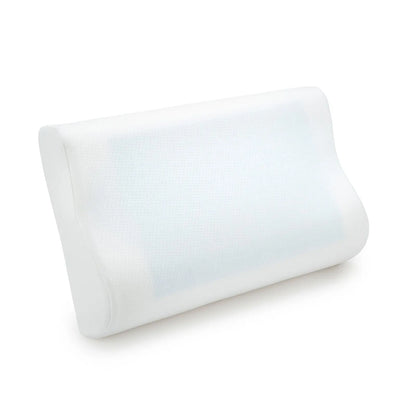 Royal Comfort Cooling Gel Contour High Density Memory Foam Pillow Twin Pack - Myzenhome