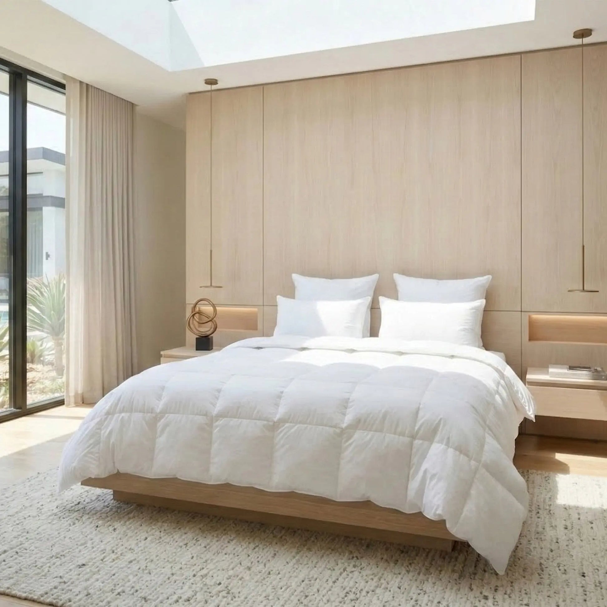 Royal Comfort Goose 85% Feather & 15% Down 500GSM Quilt Myzenhome