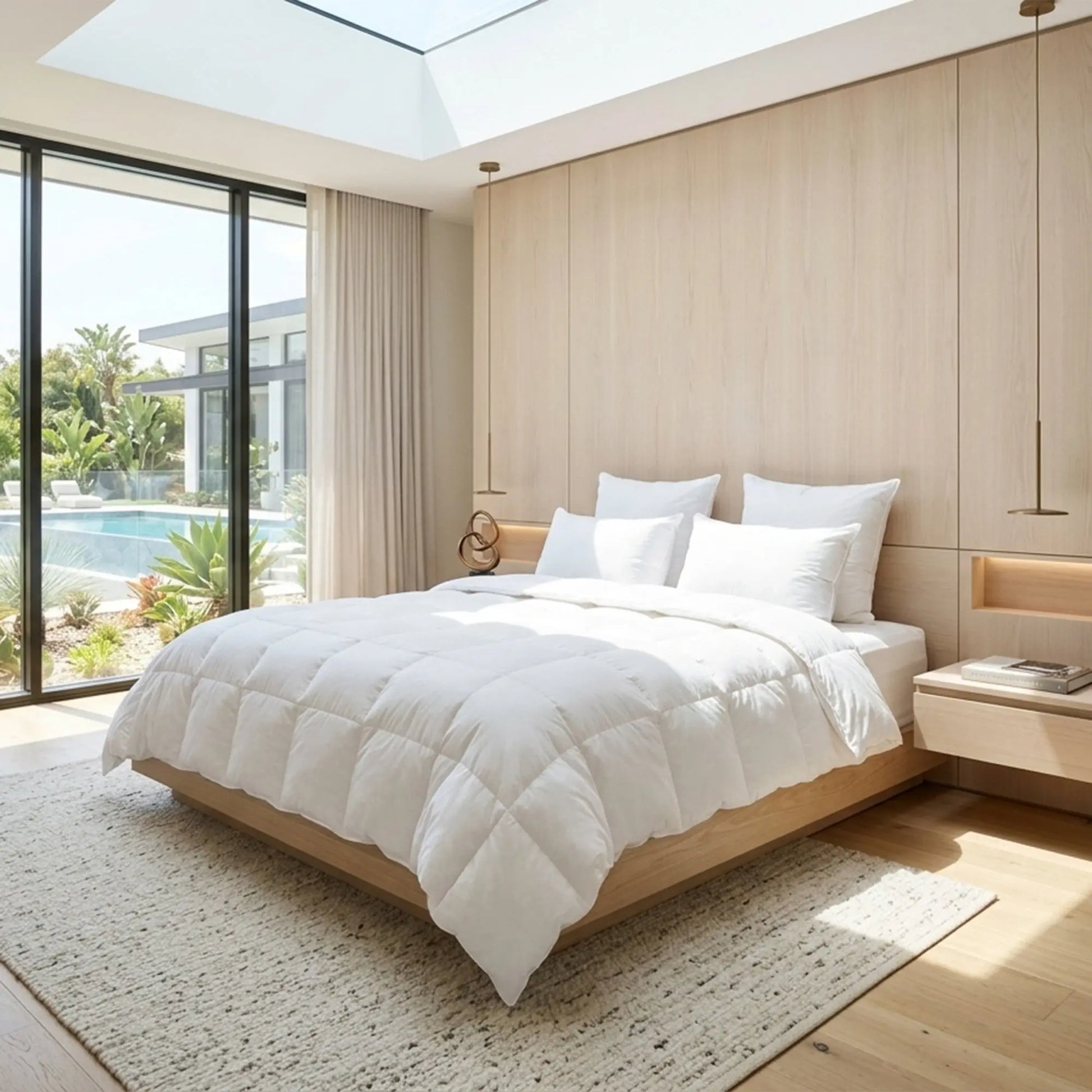 Royal Comfort Goose 85% Feather & 15% Down 500GSM Quilt Myzenhome