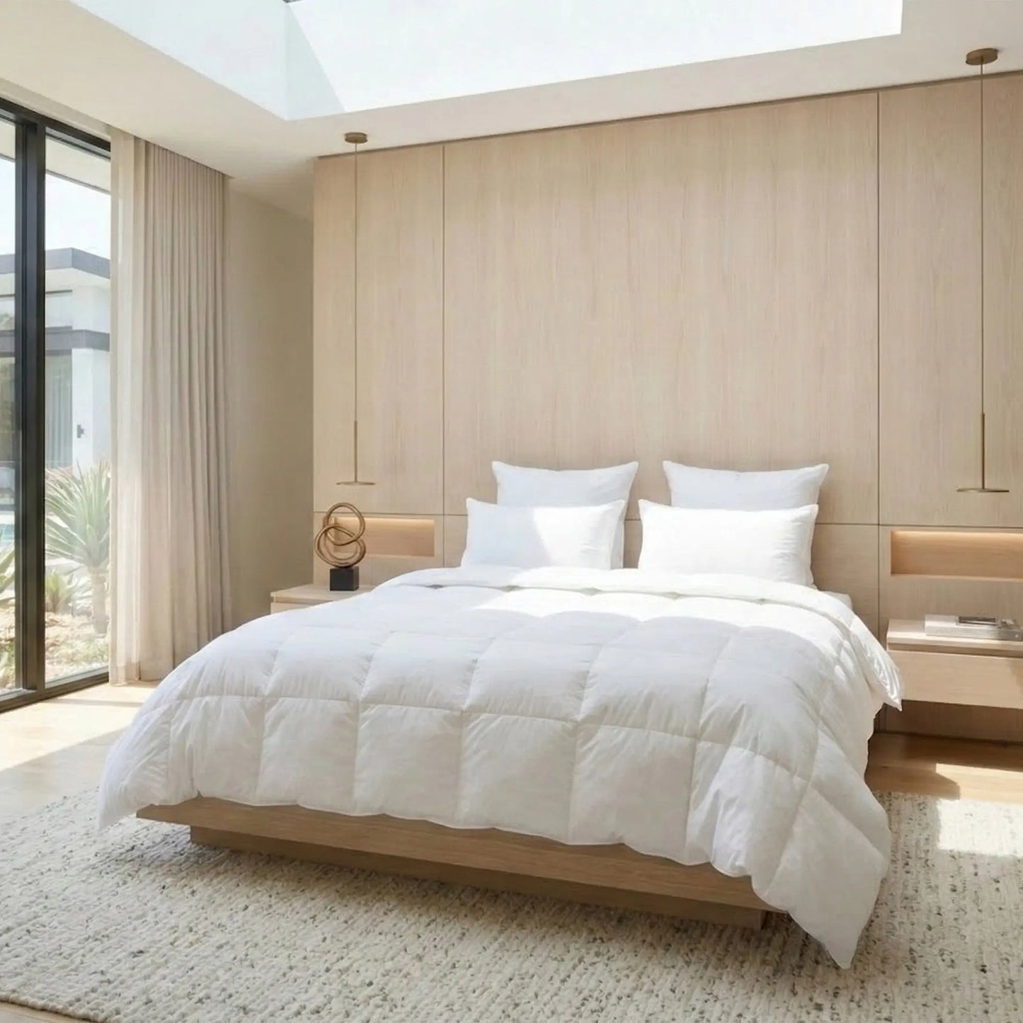 Royal Comfort Goose 85% Feather & 15% Down 500GSM Quilt Myzenhome