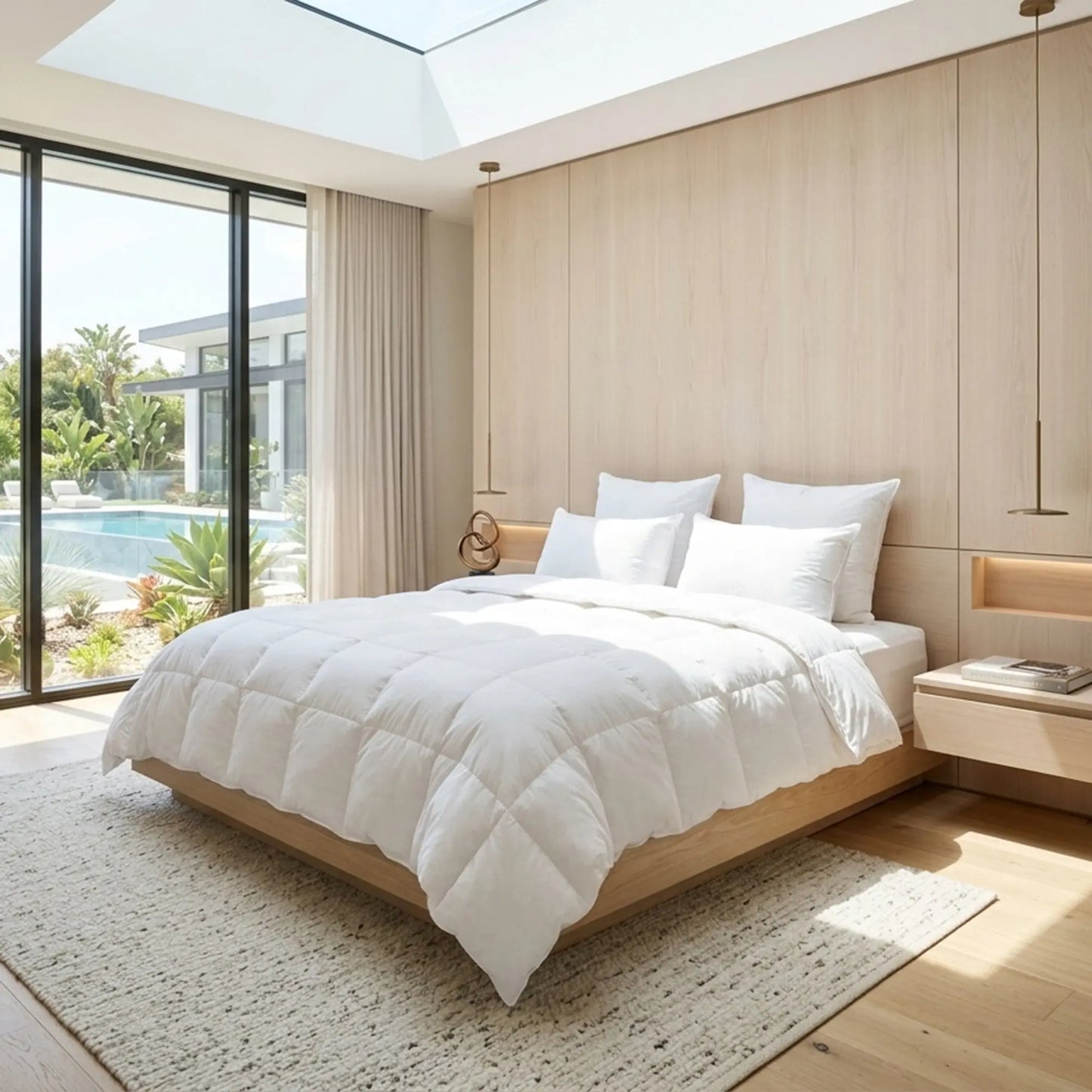 Royal Comfort Goose 85% Feather & 15% Down 500GSM Quilt Myzenhome