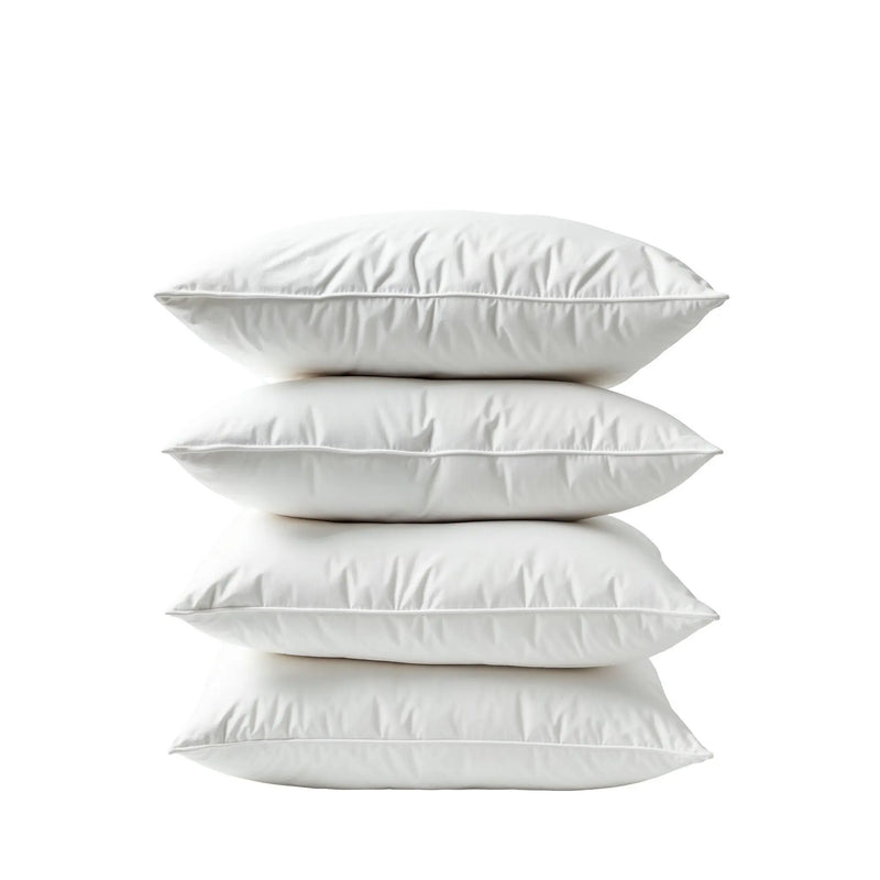 Royal Comfort Goose Feather Down Pillows 1000GSM Hotel Quality 4 Pack - Myzenhome