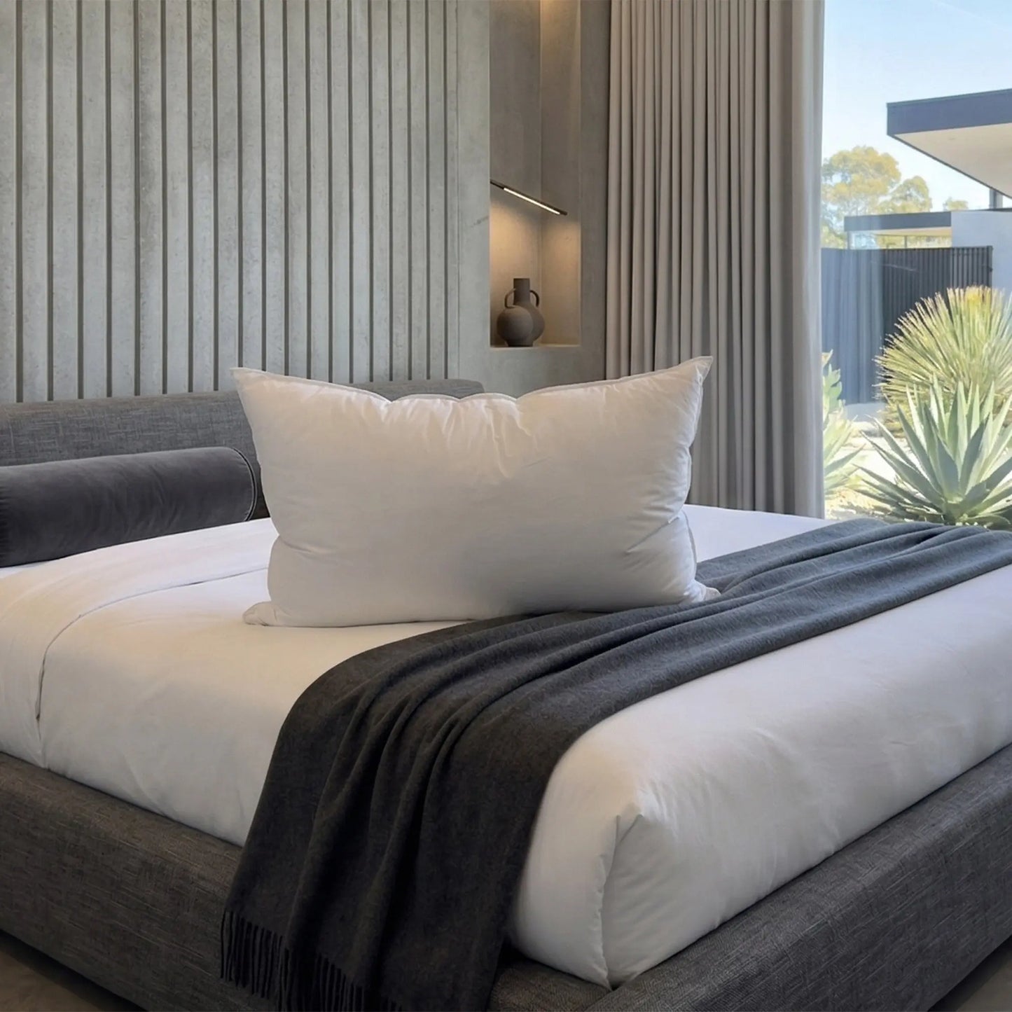 Royal Comfort Hotel Cooling Comfort Pillow 2 Pack 50x75cm White Myzenhome