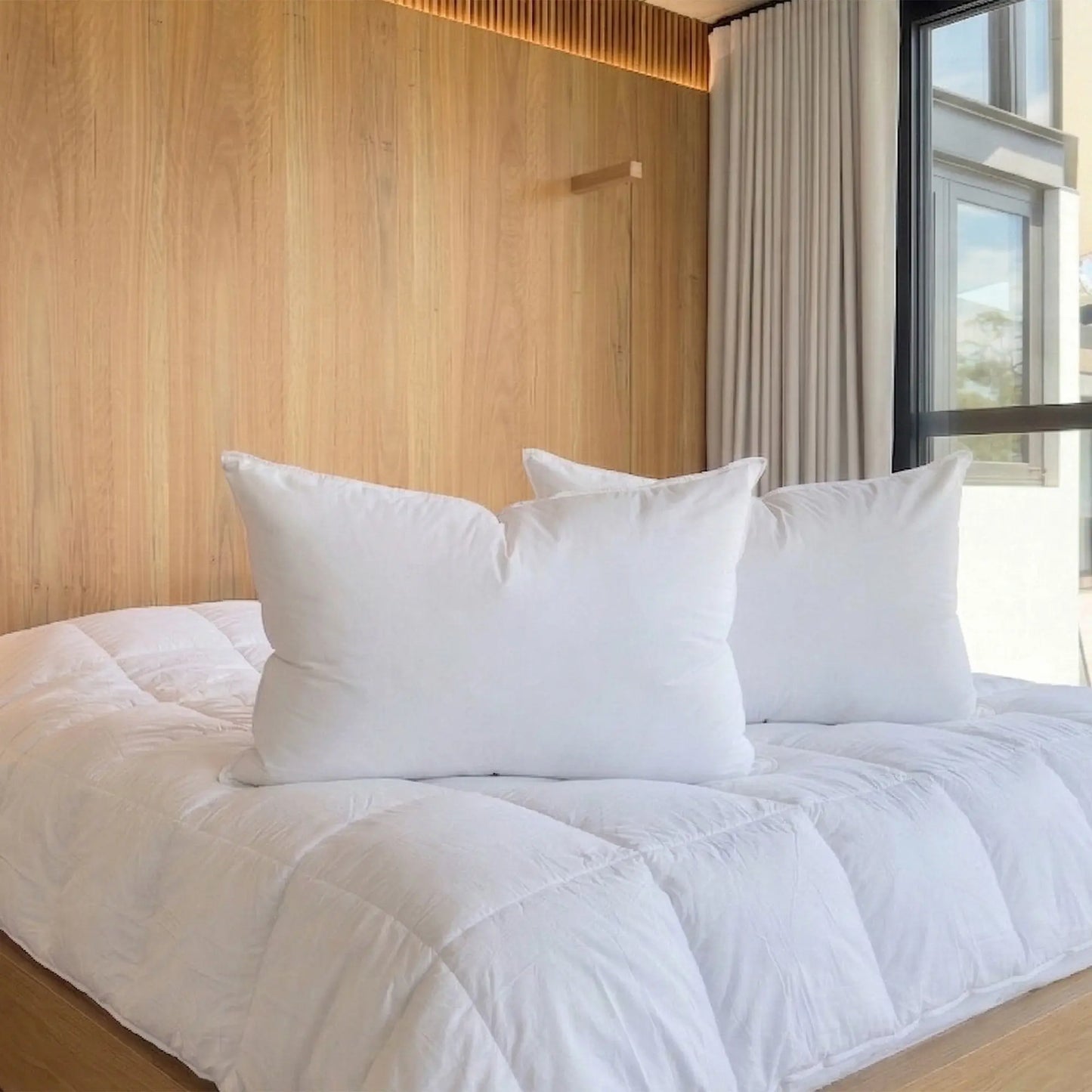 Royal Comfort Hotel Cooling Comfort Pillow 2 Pack 50x75cm White Myzenhome