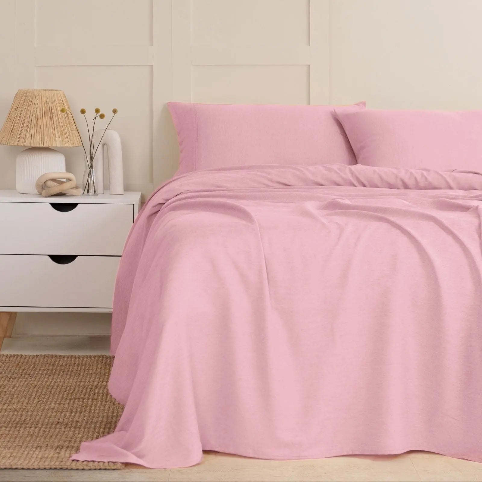Royal Comfort Linen Sheet Set Premium Bedding Luxury Breathable Ultra Soft - Myzenhome