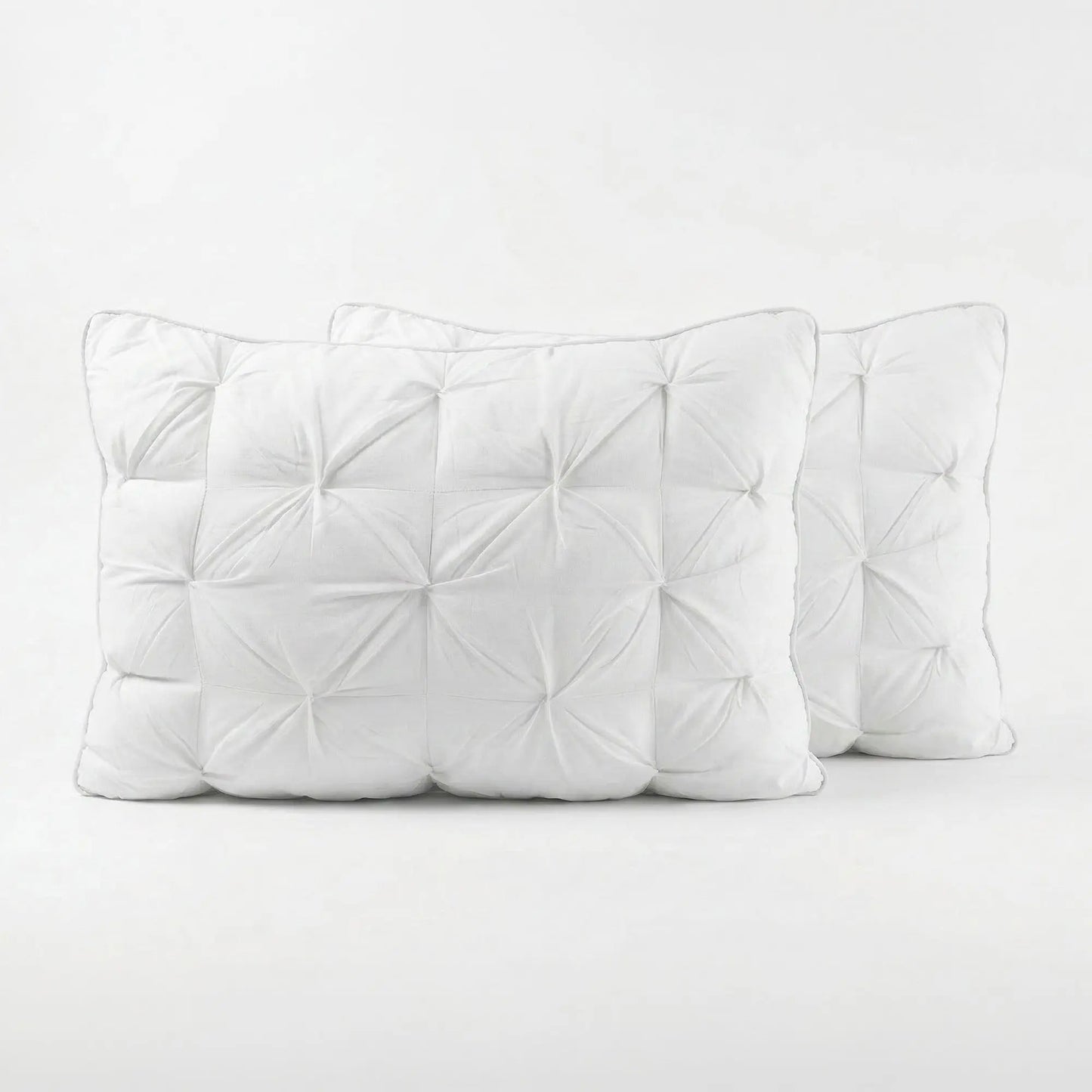 Royal Comfort Luxury Hotel Pillow 2 Pack 800GSM Microfibre 50x90cm White Myzenhome