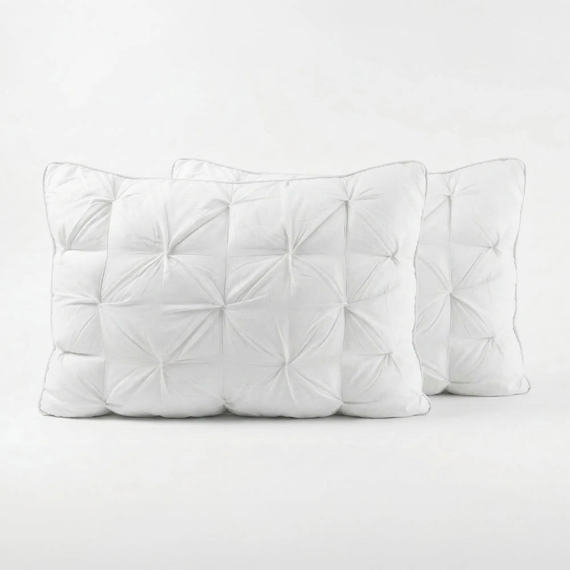 Royal Comfort Luxury Hotel Pillow 2 Pack 800GSM Microfibre 50x90cm White Myzenhome