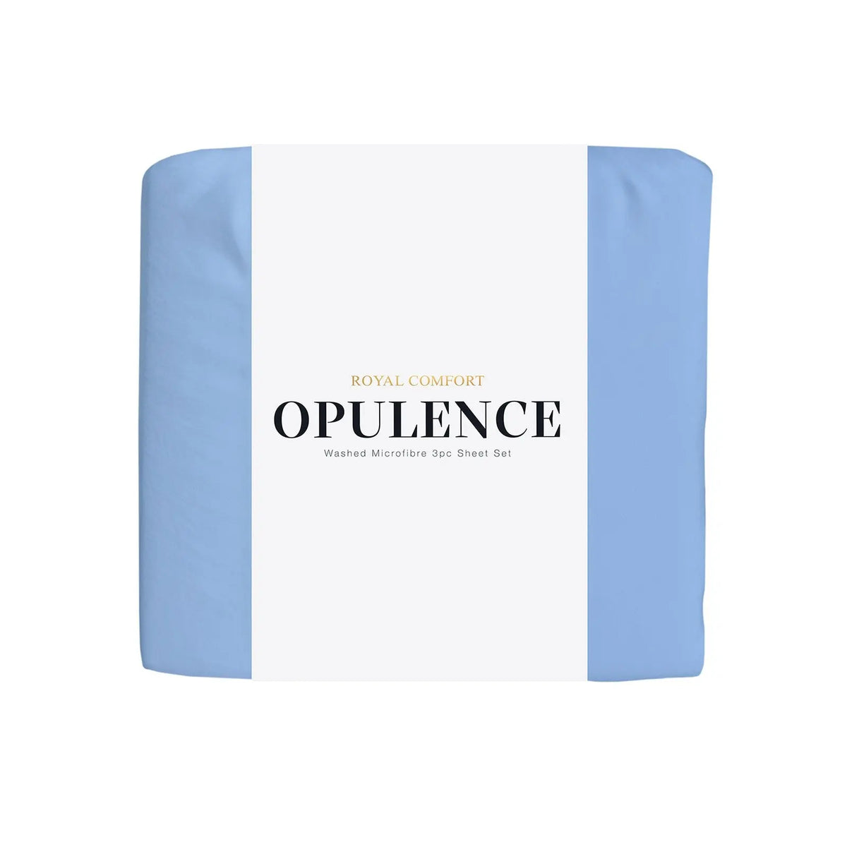 Royal Comfort Opulence Washed Microfibre Sheet Set Royal Comfort