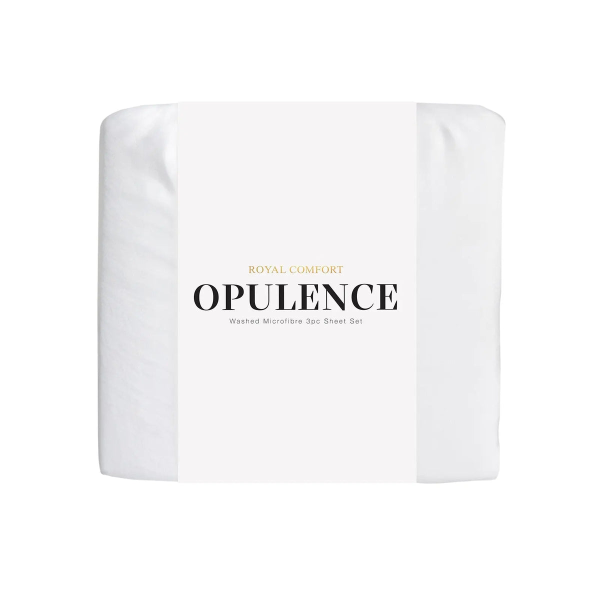 Royal Comfort Opulence Washed Microfibre Sheet Set Royal Comfort