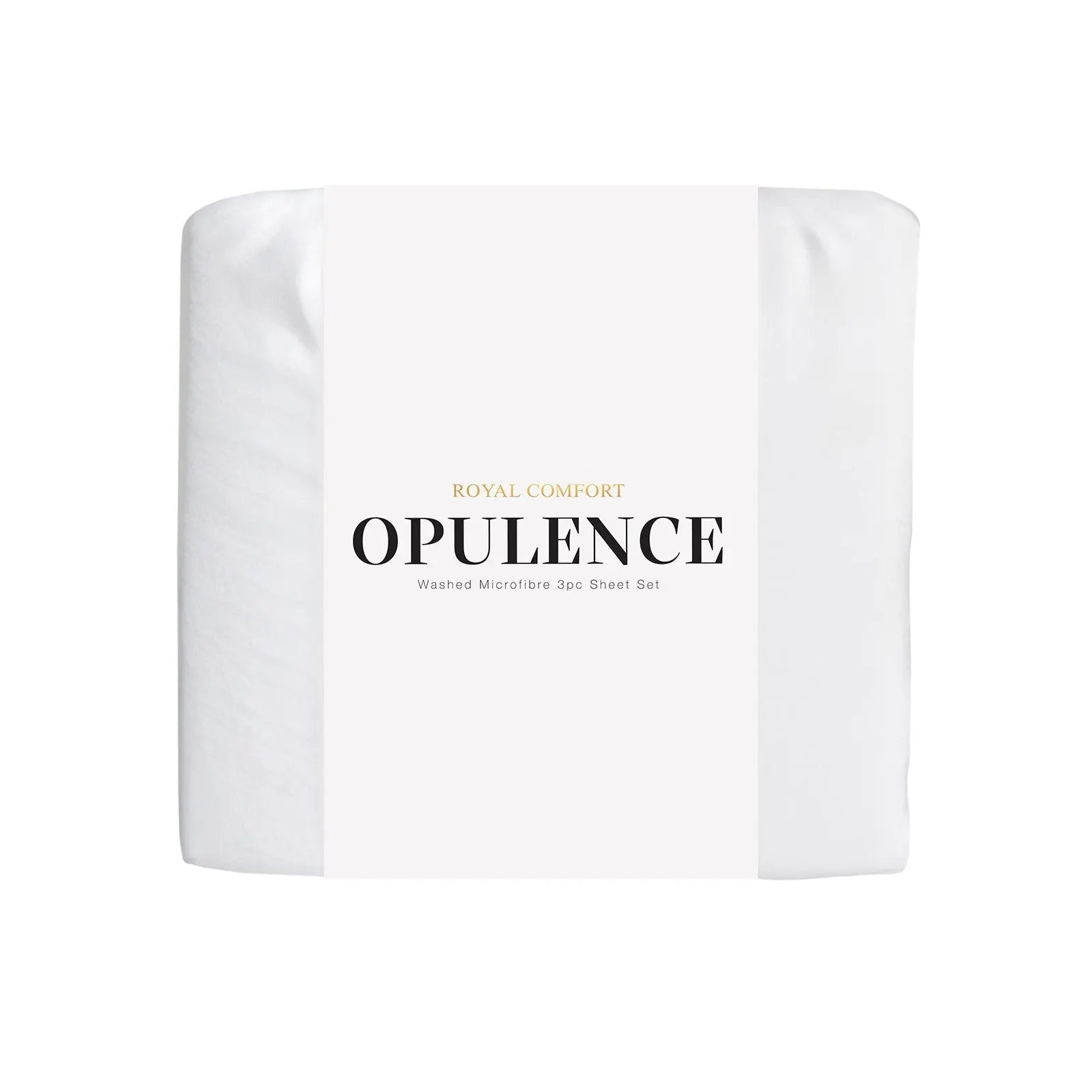 Royal Comfort Opulence Washed Microfibre Sheet Set Royal Comfort