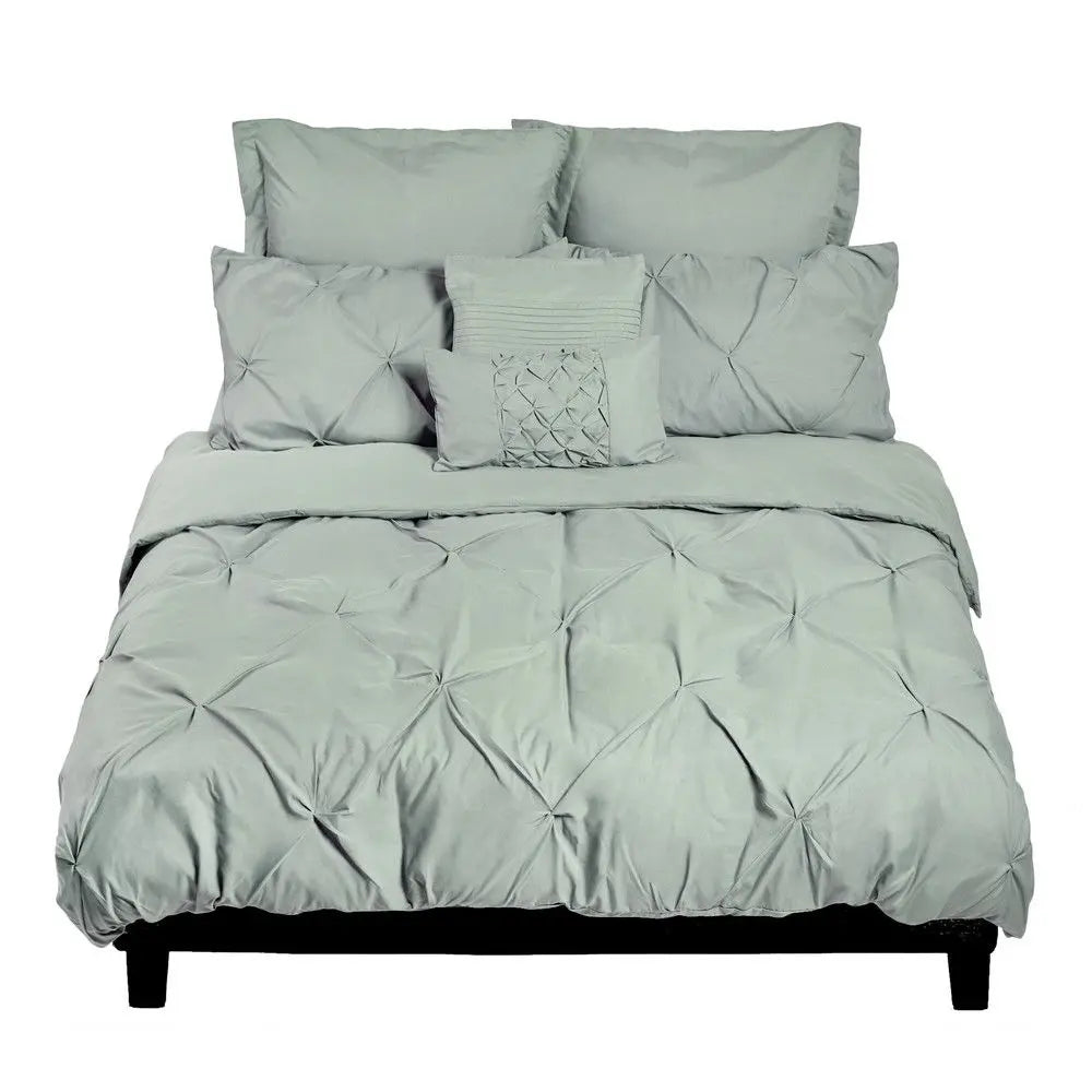 Royal Comfort Value Combo 7-Pc Comforter Set + Twin Pillows King Size Myzenhome