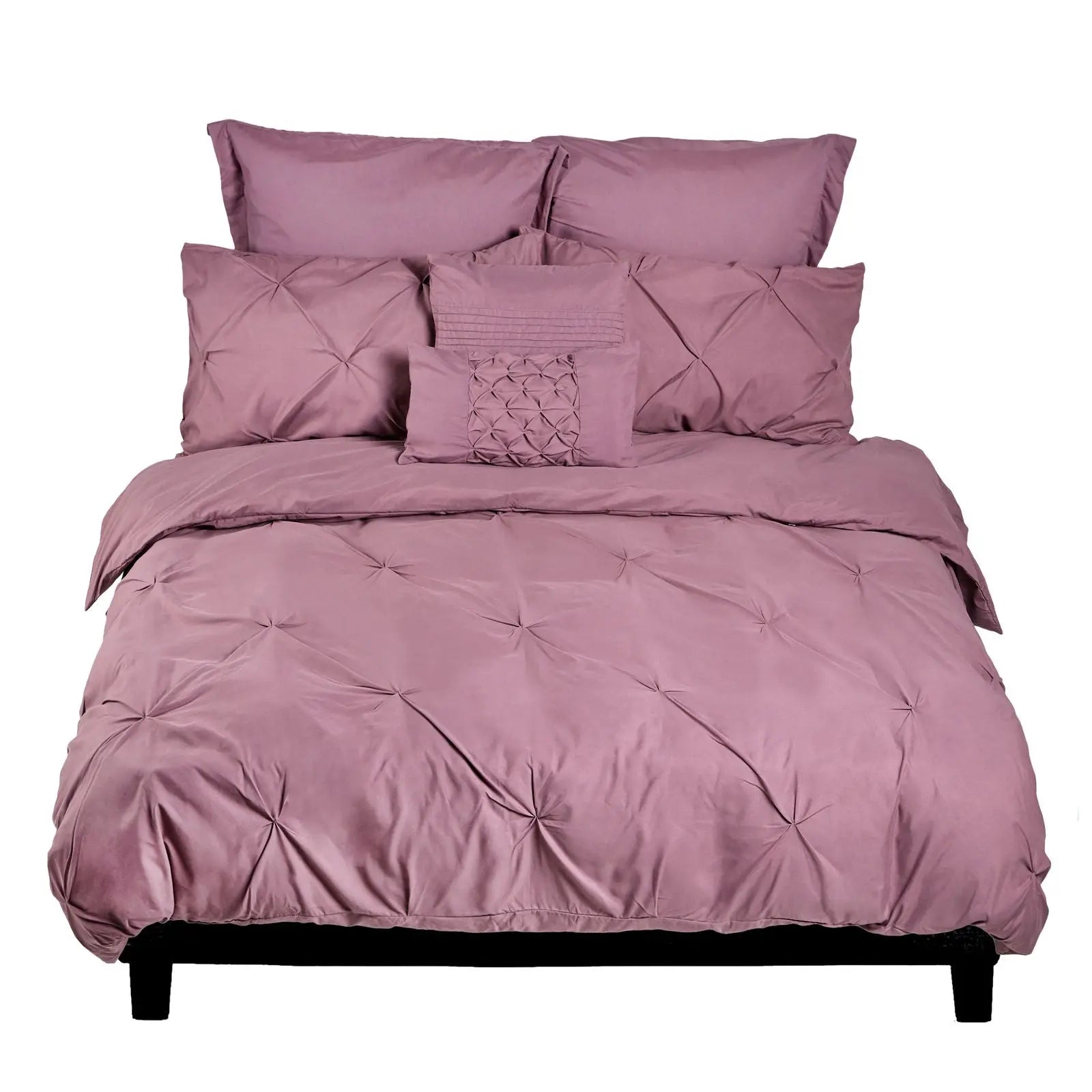 Royal Comfort Value Combo 7-Pc Comforter Set + Twin Pillows King Size Myzenhome