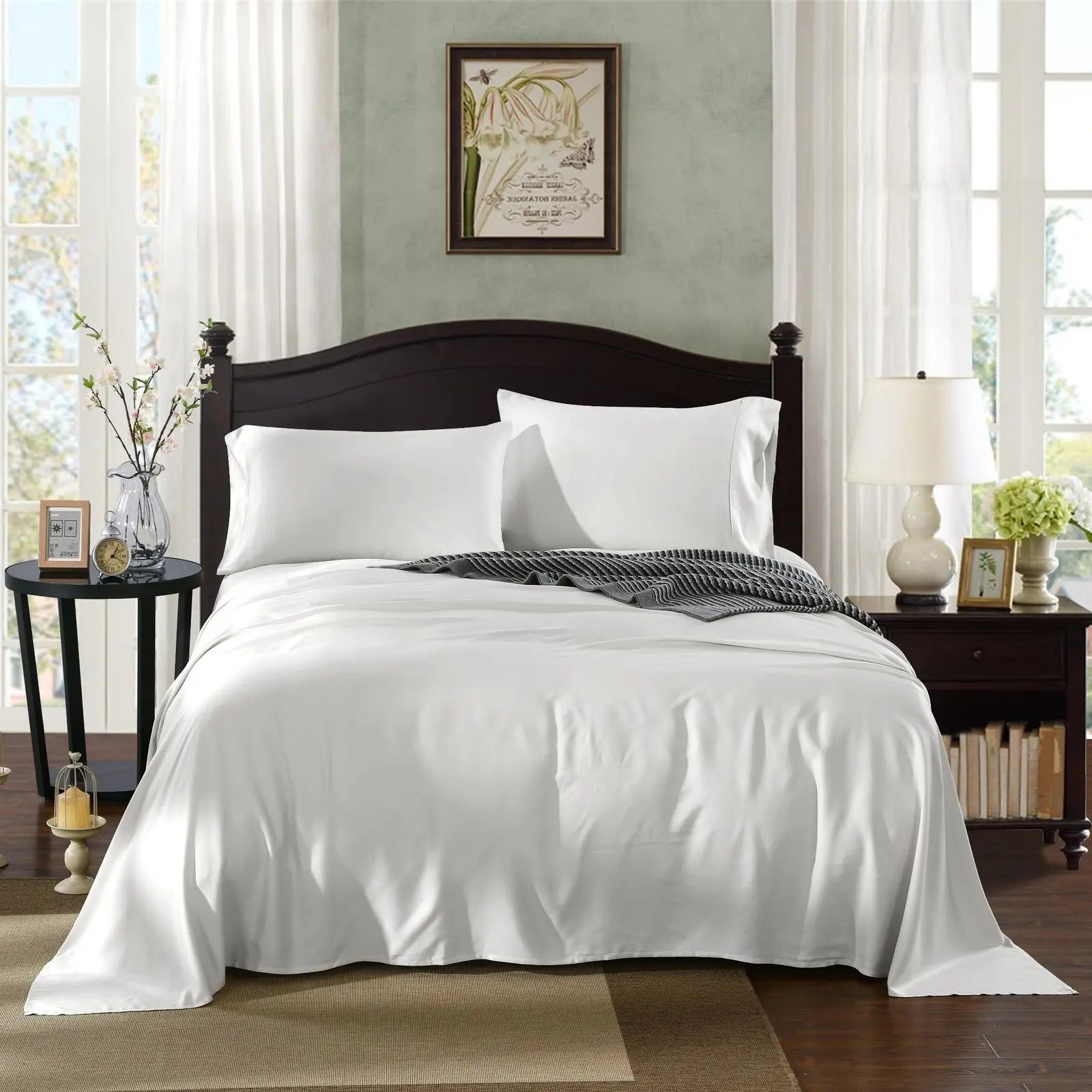 Royal comfort 1000tc rich breathable natural bamboo collection sheets set Royal Comfort