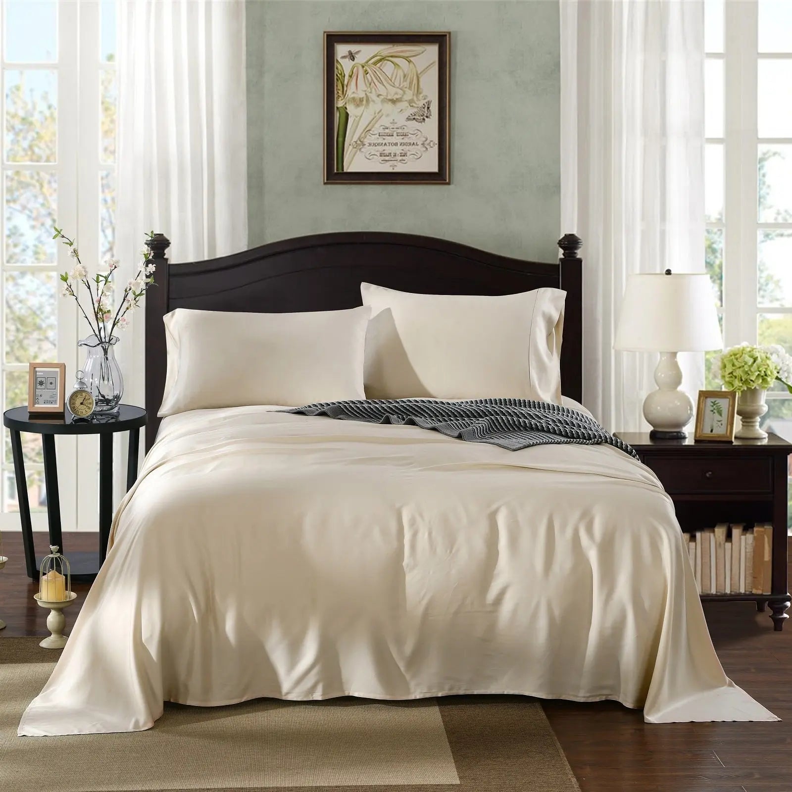 Royal comfort 1000tc rich breathable natural bamboo collection sheets set Royal Comfort