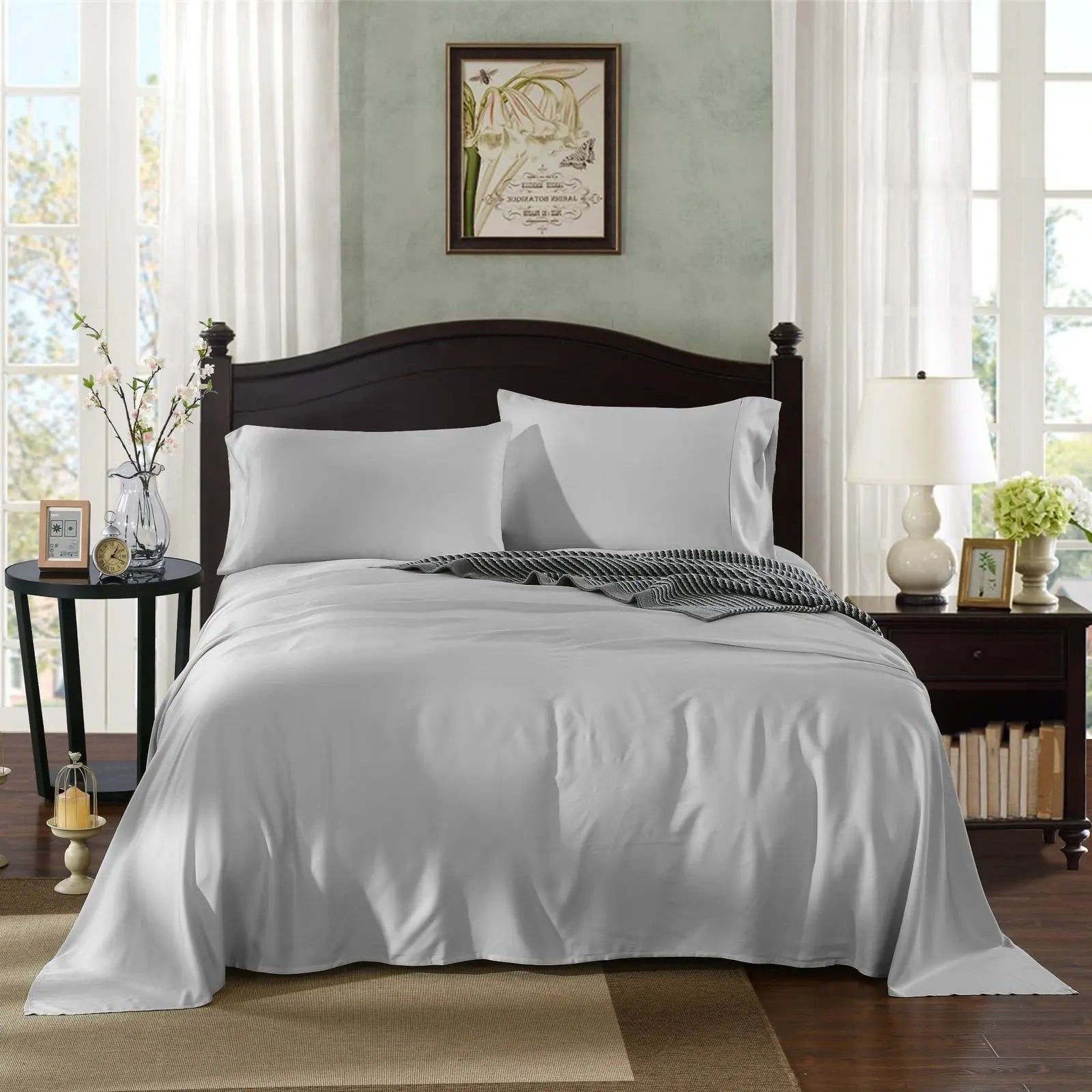 Royal comfort 1000tc rich breathable natural bamboo collection sheets set Royal Comfort