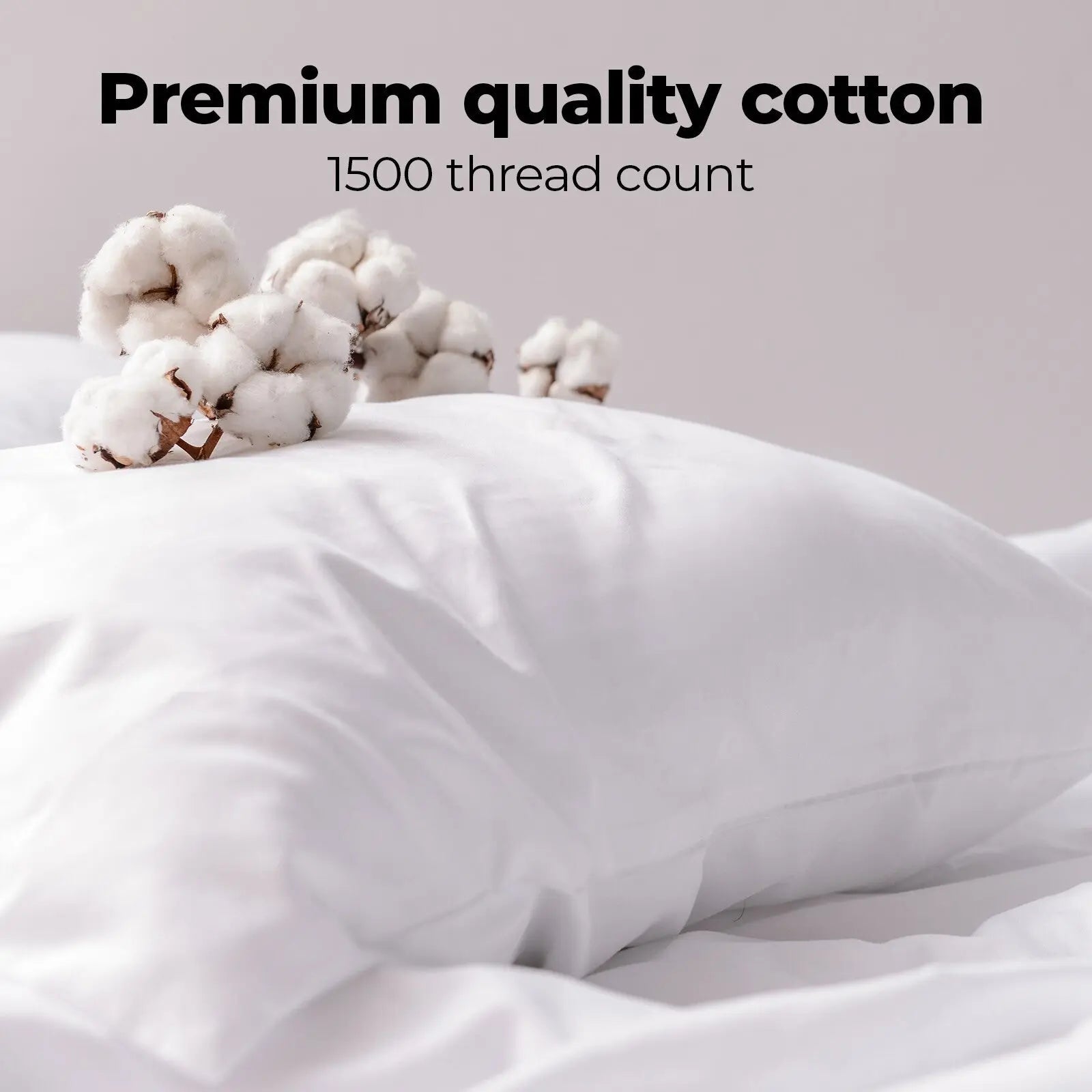 Royal comfort 1500 thread count cotton blend quilt cover set with pillowcases Royal Comfort