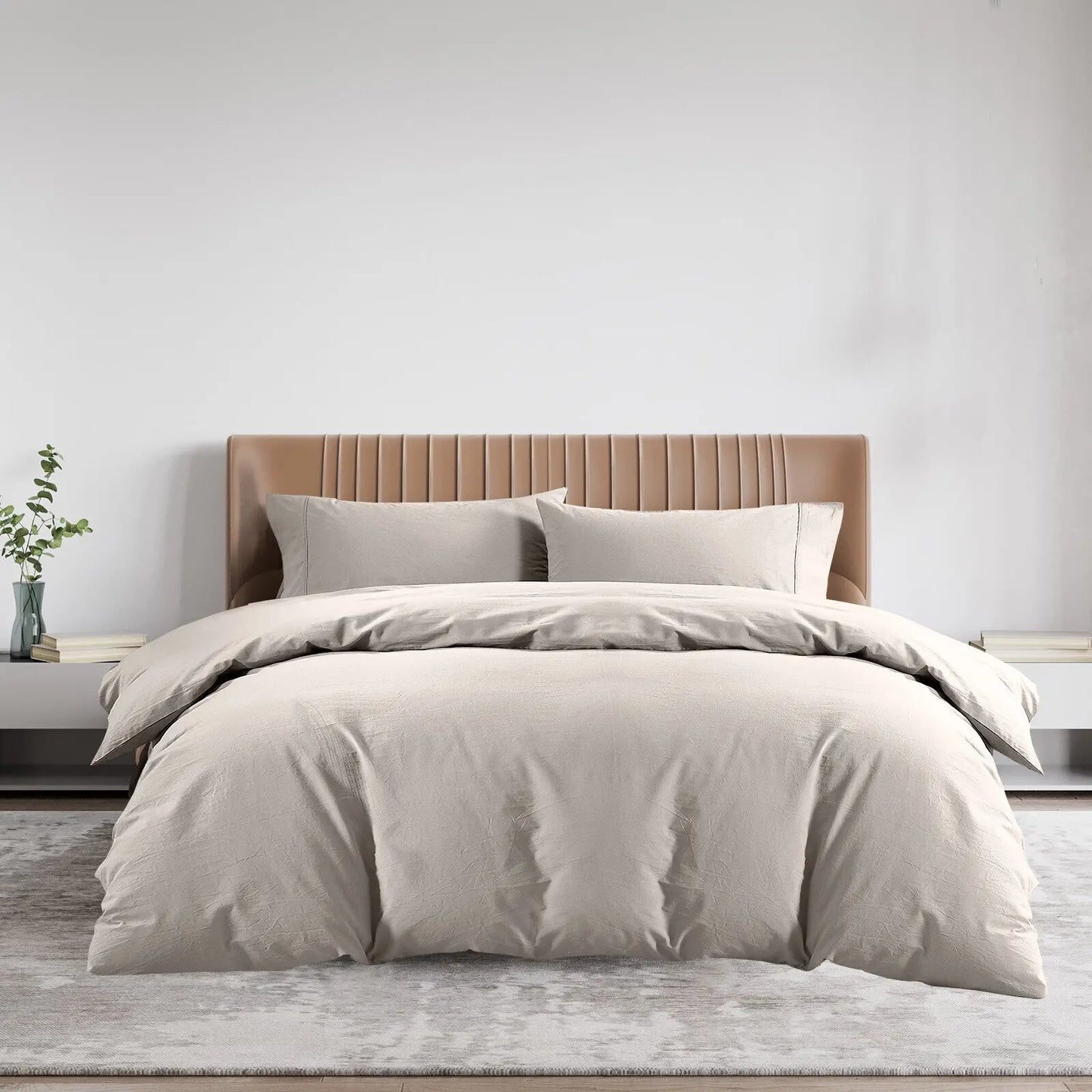 Royal comfort 1500 thread count cotton blend quilt cover set with pillowcases Royal Comfort