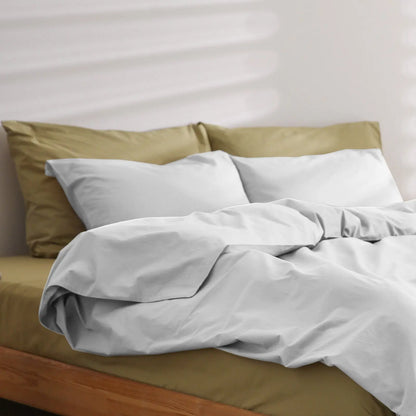 Royal comfort 1500 thread count cotton blend quilt cover set with pillowcases Royal Comfort