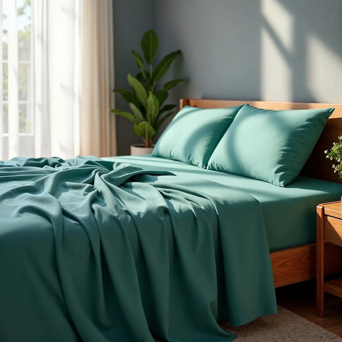 Royal comfort 2000 thread count bamboo cooling sheet set ultra soft bedding Royal Comfort
