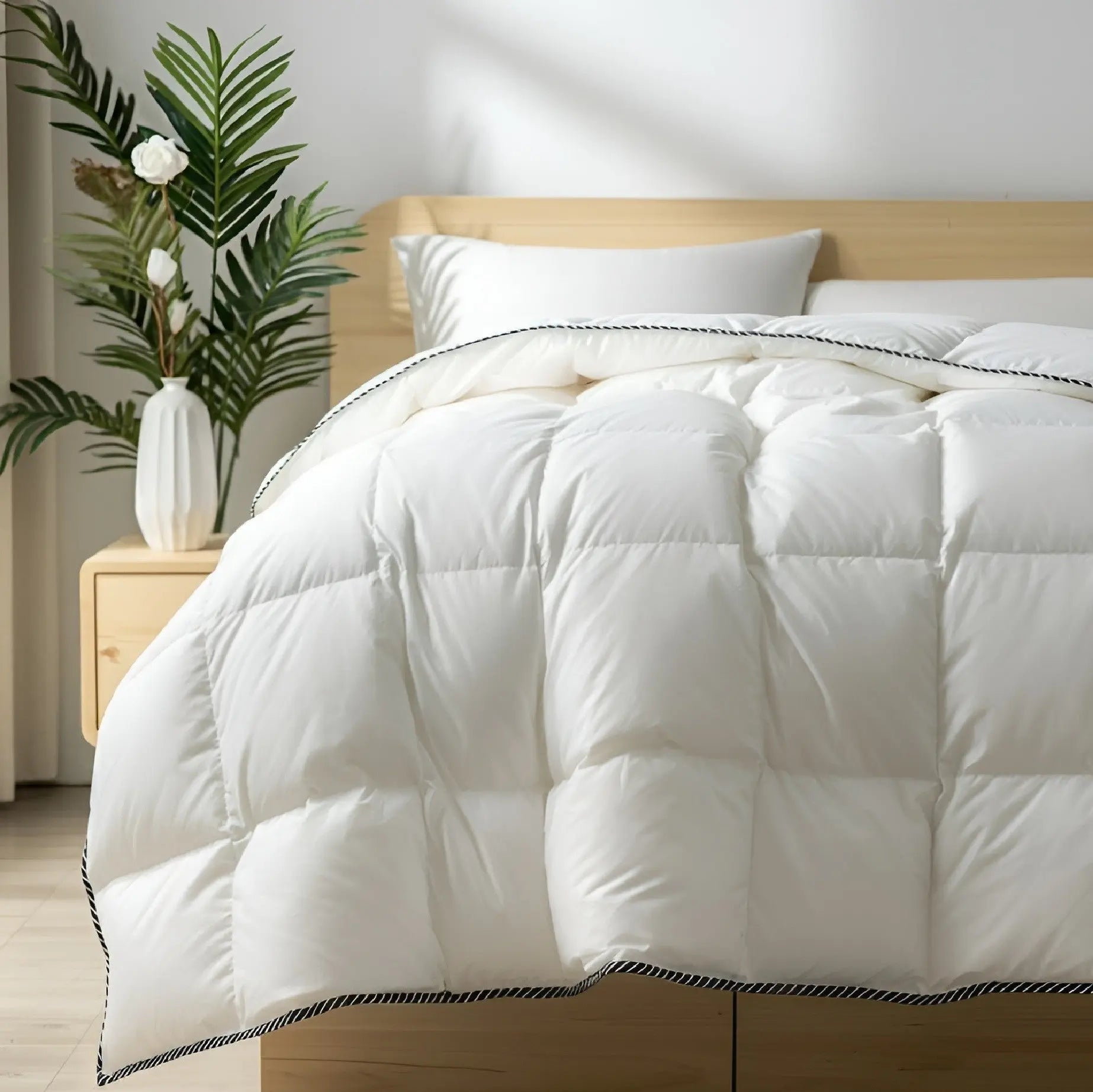 Royal comfort 350gsm luxury soft bamboo all-seasons quilt duvet Royal Comfort