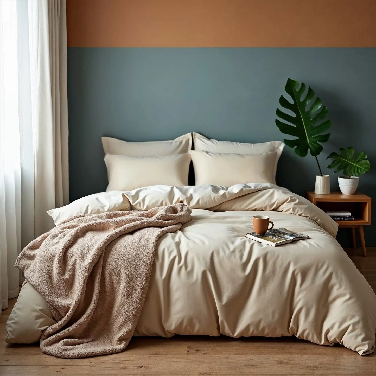 Royal comfort bed set 1 x 1000 thread count quilt cover set and 1 x bamboo quilt Royal Comfort