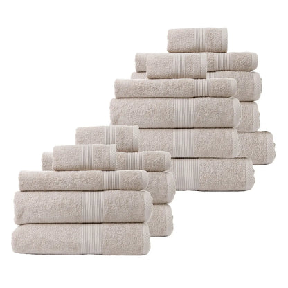 Royal comfort cotton bamboo towel bundle set 450gsm luxurious absorbent Royal Comfort