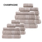 Royal comfort cotton bamboo towel bundle set 450gsm luxurious absorbent Royal Comfort