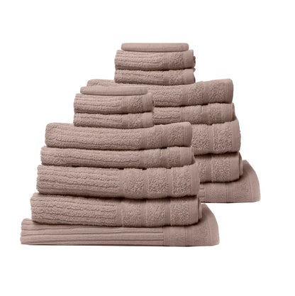 Royal comfort cotton eden towel set 600gsm luxurious absorbent Royal Comfort