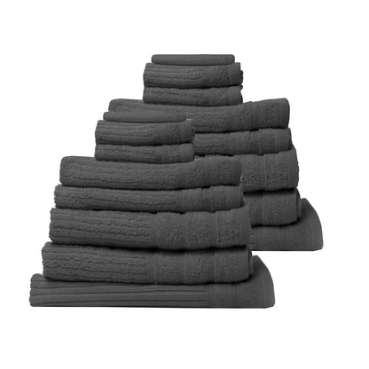 Royal comfort cotton eden towel set 600gsm luxurious absorbent Royal Comfort