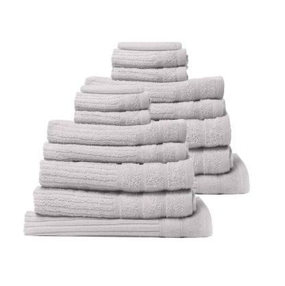 Royal comfort cotton eden towel set 600gsm luxurious absorbent Royal Comfort