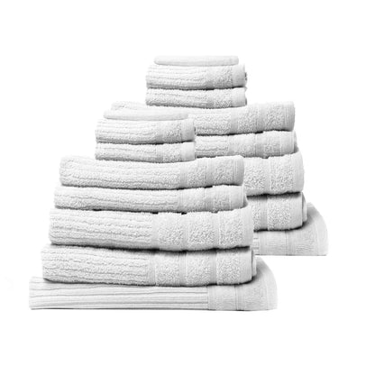 Royal comfort cotton eden towel set 600gsm luxurious absorbent Royal Comfort