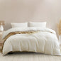 Royal comfort luxury striped linen quilt cover set soft touch premium bedding Royal Comfort