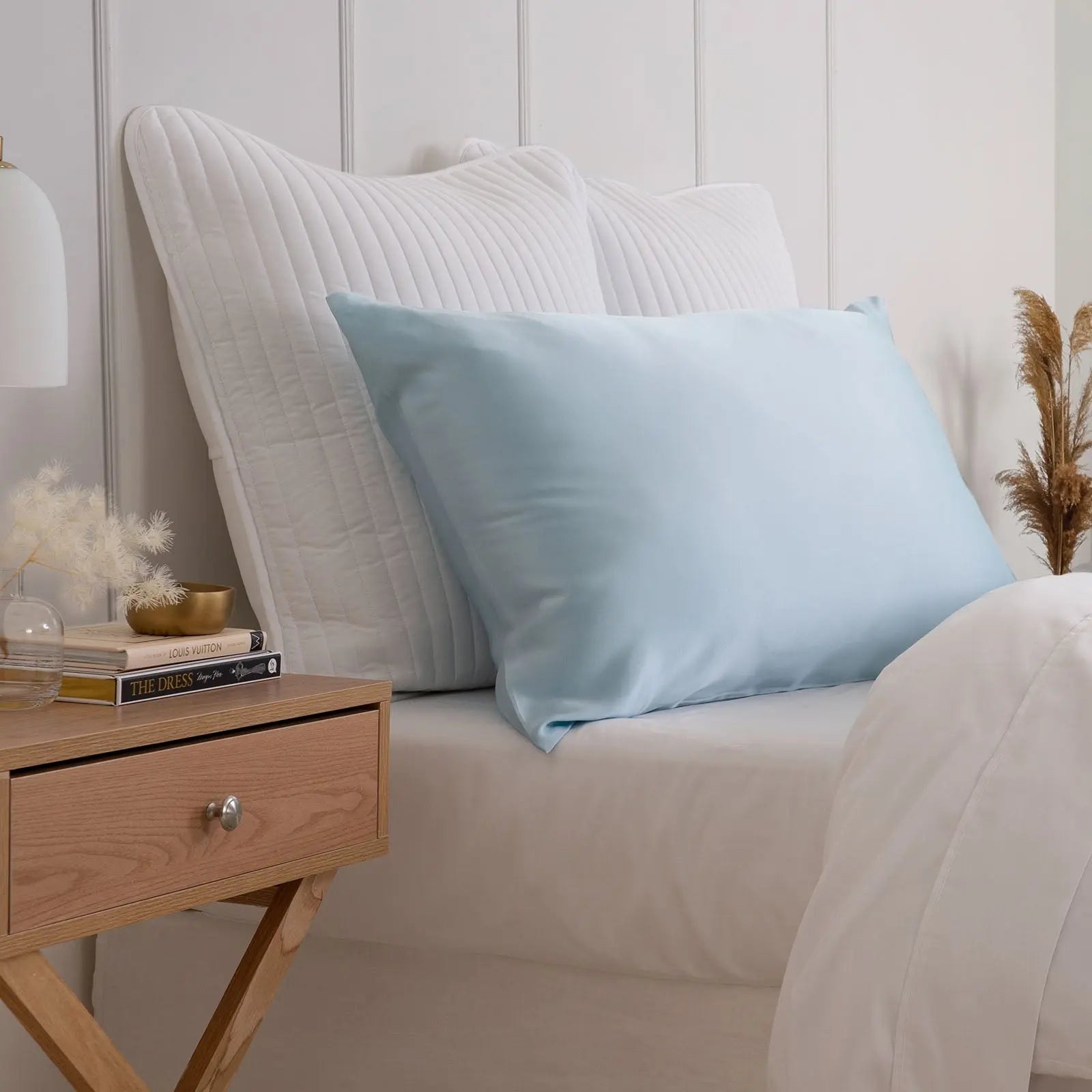 Royal comfort pure silk pillow case 100% mulberry silk hypoallergenic pillowcase Royal Comfort