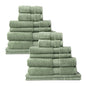 Royal comfort towel set 16 piece 100% cotton zero twist luxury plush Royal Comfort