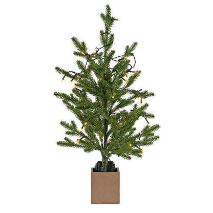 Santa's Helper Warm Light Christmas Tree Merry Celebrations 60CM Myzenhome