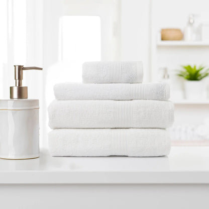 Silk Pillowcase And Silk Blend Pillow And 4 Piece Towel Set Bundle - Myzenhome