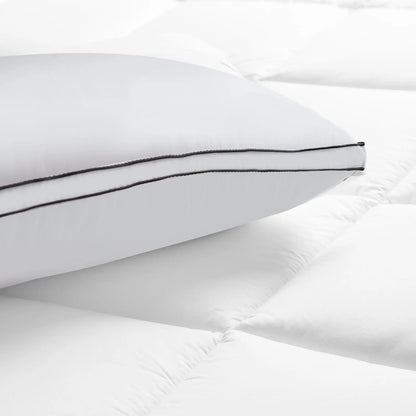 Silk Pillowcase And Silk Blend Pillow And 4 Piece Towel Set Bundle - Myzenhome