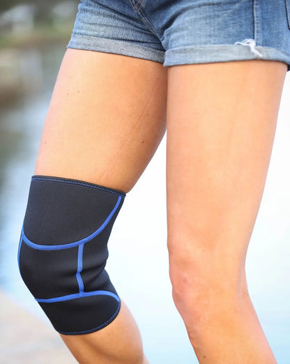 Sprint Industries Neoprene Zip Knee Support Pain Relief Brace Sports - Unisex - Myzenhome