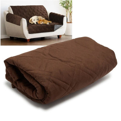 Sprint industries reversible slipover pet couch sofa cover protector armchair Sprint Industries
