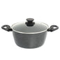 Stone Chef Forged Casserole With Lid Cookware Kitchen Grey Handle - Myzenhome