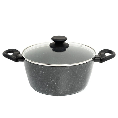 Stone Chef Forged Casserole With Lid Cookware Kitchen - Myzenhome