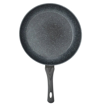 Stone Chef Forged Frying Pan Cookware Kitchen Fry Pan Grey Handle - Myzenhome