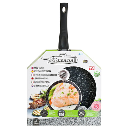 Stonewell 24cm Pan Kitchen Non Stick Cookware Frypan - Myzenhome