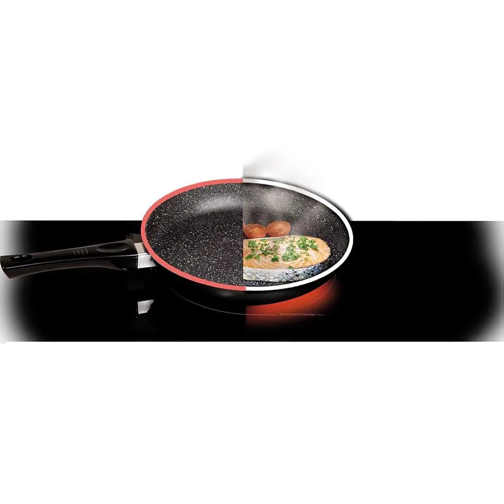 Stonewell 32cm Pan With Heat Sensor Kitchen Non Stick Cookware - Myzenhome